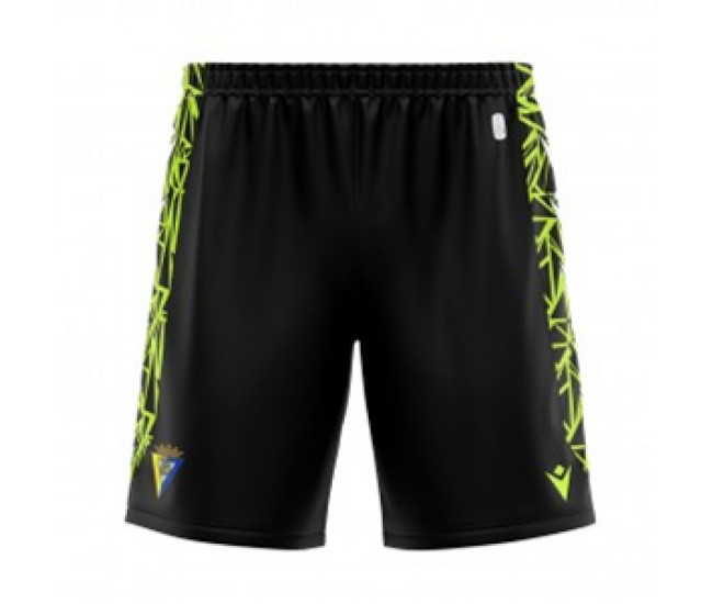 23-24 Cádiz CF Mens Black Goalkeeper Shorts