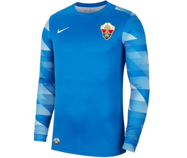 23-24 ELCHE Mens Blue Long Sleeve Goalkeeper Jersey