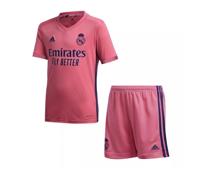 Real Madrid Away Kids Football Kit 2020 2021