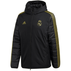 Real Madrid Winter Training Black Jacket