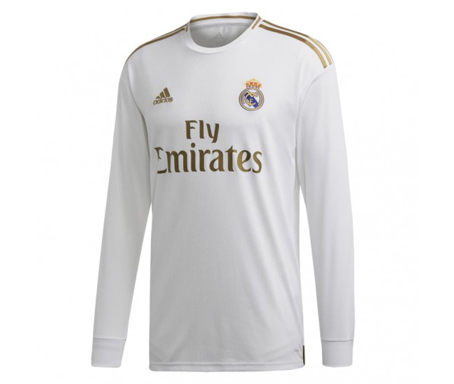 Real Madrid Home Long Sleeve Jersey 2019-2020