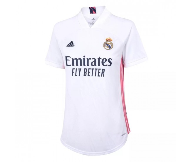 Womens Real Madrid Home Shirt 2020 2021