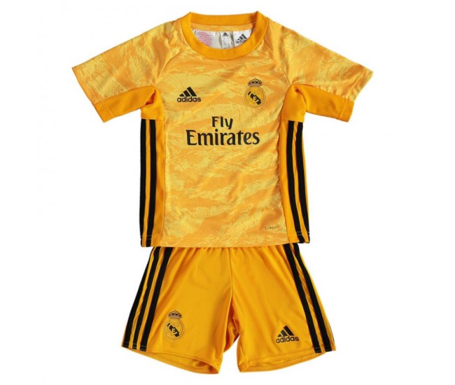 Real Madrid Home Goalkeeper Kit 2019-20 - Kids