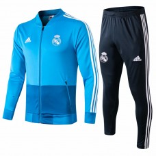 Real Madrid Presentation Soccer Blue Tracksuit 2019/20