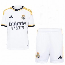23-24 Real Madrid Kids Home Kit