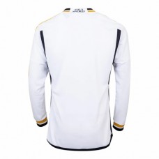 23-24 Real Madrid Mens Long Sleeve Home Jersey