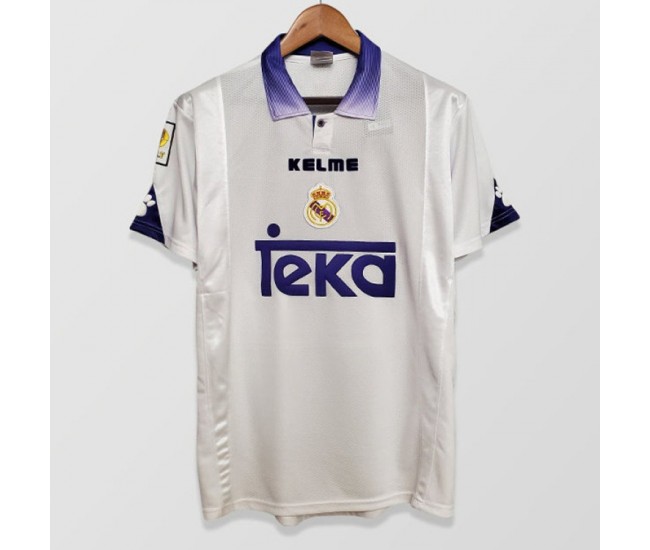 1997-1998 Real Madrid Home Retro Jersey 