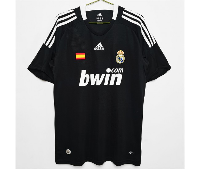 2008-2009 Real Madrid Away Retro Jersey 