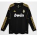 2011-2012 Real Madrid Long Sleeve Away Retro Jersey 