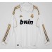 2011-2012 Real Madrid Long Sleeve Home Retro Jersey 