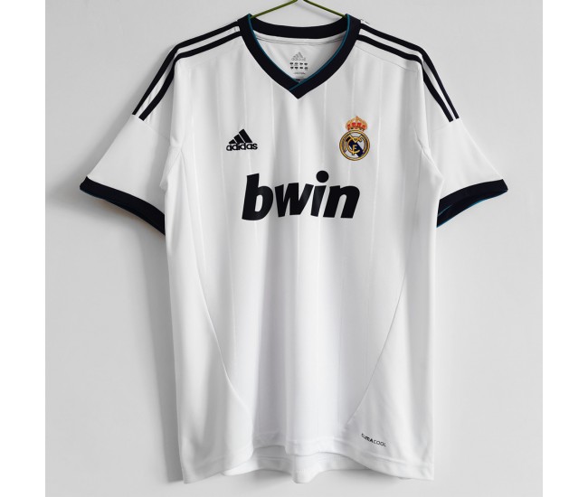 2012-2013 Real Madrid Home Retro Jersey