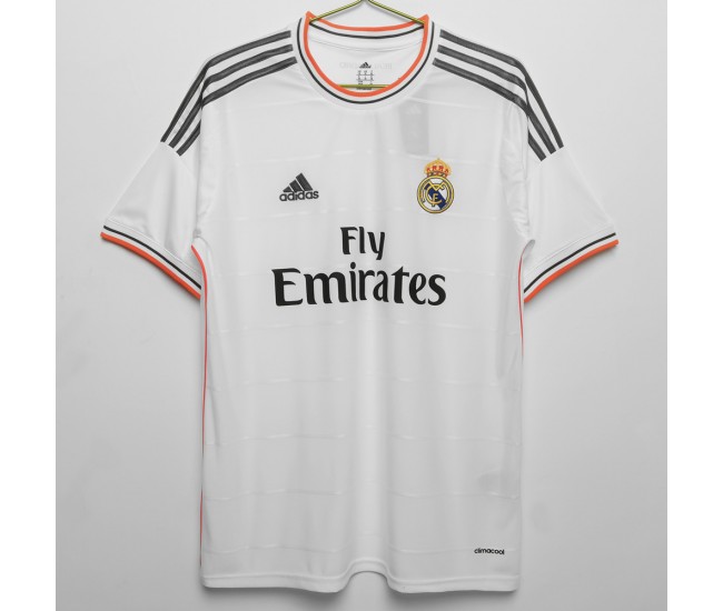2013-2014 Real Madrid Home Retro Jersey 