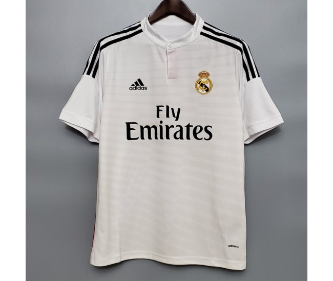 2014-2015 Real Madrid Home Retro Jersey