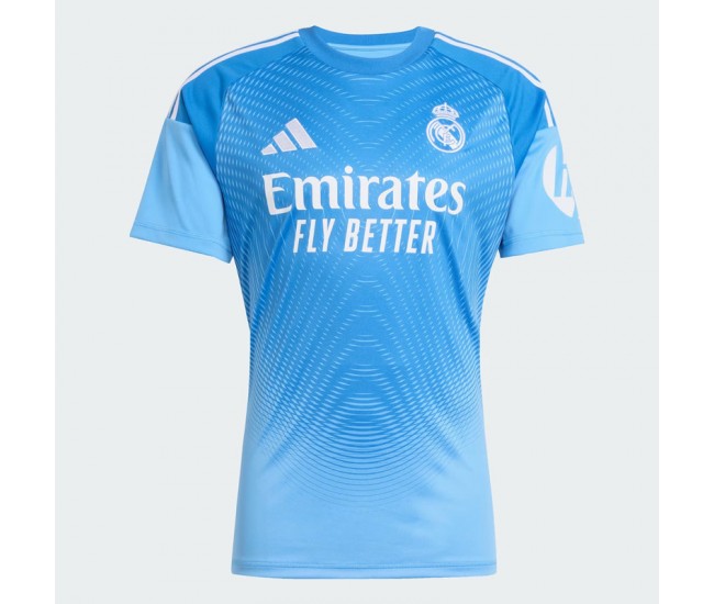 25-26 Real Madrid Mens Goalkeeper Soccer Jersey 