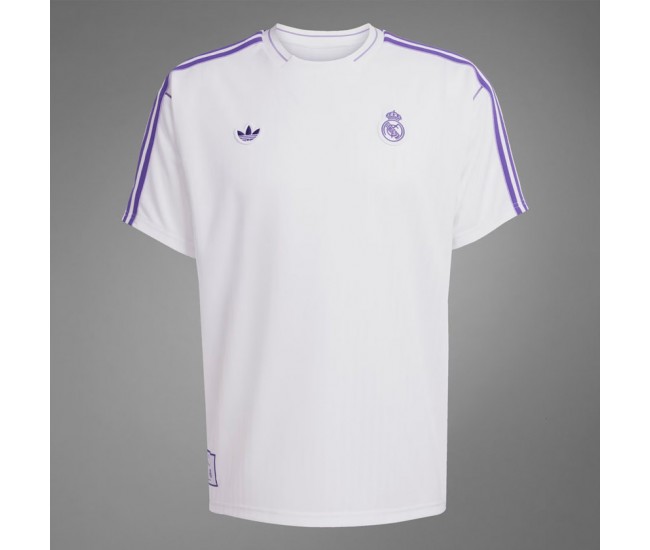 25-26 Real Madrid Mens Terrace Icons Jersey