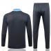  2021-22 Real Madrid Grey Training Presentation Soccer Tracksuit