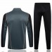 23-24 Real Madrid Grey Training Presentation Soccer Tracksuit