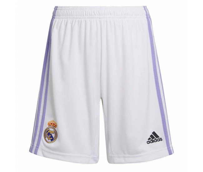 2022-23 Real Madrid Home Shorts