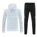 2025-26 Real Madrid Mens Hooded Training Sweat Football Tracksuit