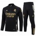 24-25 Real Madrid Mens Black Training Technical Tracksuit