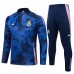 24-25 Real Madrid Mens Blue Training Technical Tracksuit