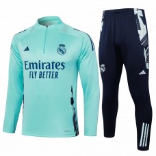 24-25 Real Madrid Mens Green Training Technical Tracksuit