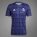 23-24 Real Madrid Mens Shadow Navy Pre Match Jersey