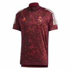 Real Madrid Mens UCL Train Shirt Maroon 2021