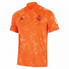 Real Madrid Mens UCL Training Shirt Orange 2021