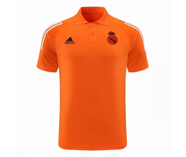 Real Madrid Polo Shirt UCL Orange 2021
