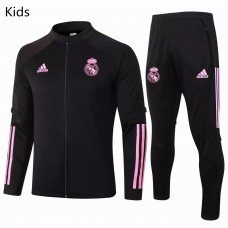 Real Madrid Presentation Football Tracksuit Kids Black 2021