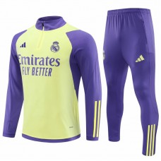 23-24 Real Madrid Purple Training Technical Soccer Tracksuit