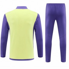 23-24 Real Madrid Purple Training Technical Soccer Tracksuit