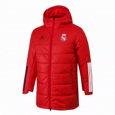 Real Madrid Red Winter Football Jacket 2021