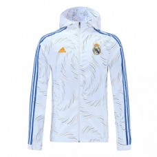 2021 Real Madrid Training All Weather Jacket White