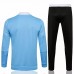  2021-22 Real Madrid Blue Training Presentation Soccer Tracksuit