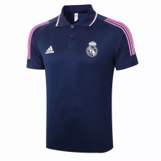 Real Madrid Training Navy Polo Shirt 2021