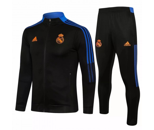 2021-22 Real Madrid Training Presentation Soccer Tracksuit