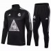 Real Madrid Training Football Tracksuit Human Race Black 2021