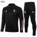 Real Madrid Training Technical Football Tracksuit Kids Black 2021