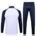 2022-23 Real Madrid White Training Presentation Soccer Tracksuit