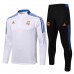 2021-22 Real Madrid White Technical Training Soccer Tracksuit