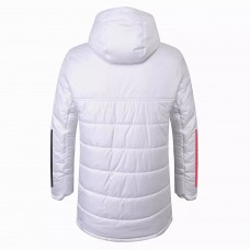 Real Madrid White Winter Football Jacket 2021