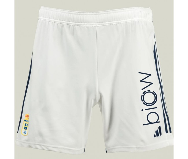 23-24 Real Oviedo Mens Home Shorts