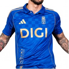 25-26 Real Oviedo Mens Centenary Home Soccer Jersey