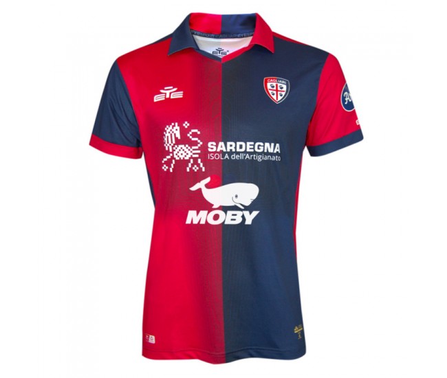 23-24 Cagliari Calcio Mens Home Jersey