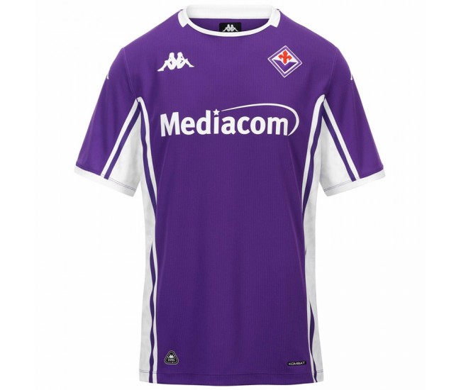 2025-26 Fiorentina Mens Home Soccer Jersey 