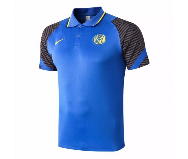 Inter Milan Polo Shirt 2020 Blue