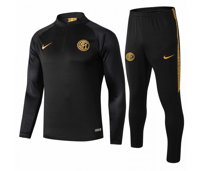 Inter Milan Black Training Technical Tracksuit 2019/20