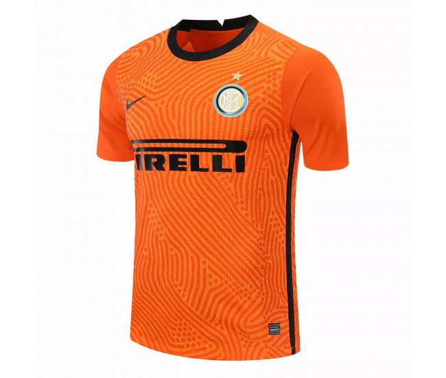 Inter Milan Goalkeeper Shirt Orange 2021